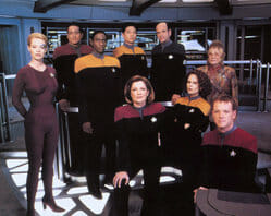 Star Trek Voyager crew